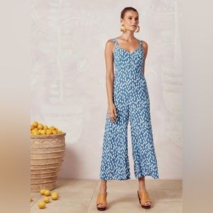 Mister Zimi Blue&White Jumpsuit